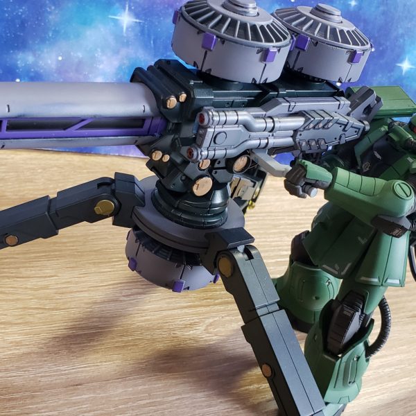 MS-06 ZAKUⅡ + BIG GUN