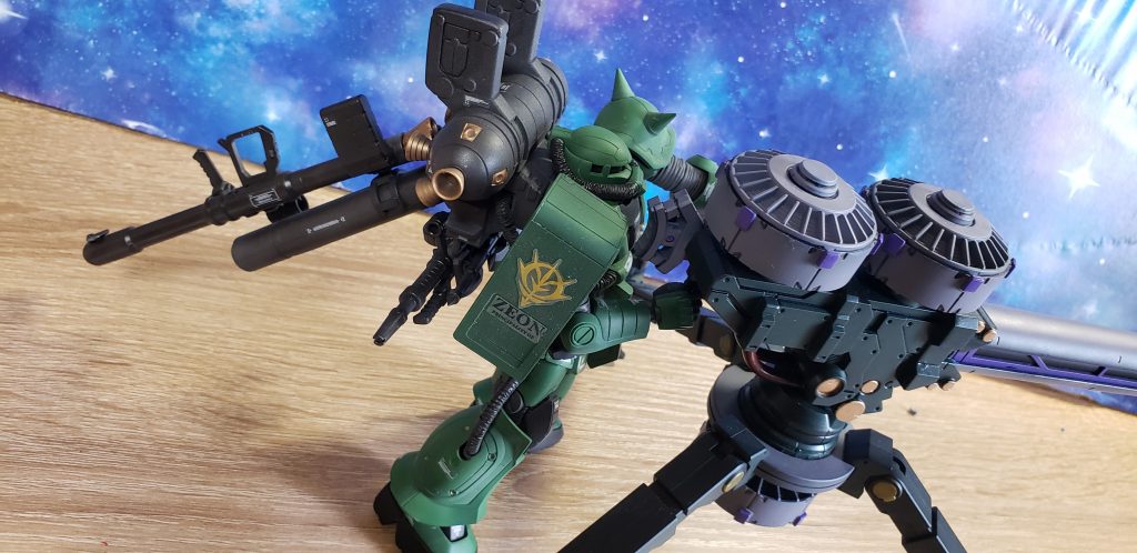 MS-06 ZAKUⅡ + BIG GUN–2枚目/制作者：TenkaBakuyaku