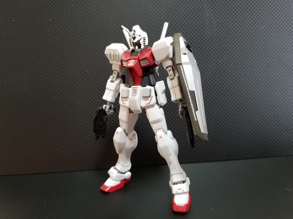 ほぼGBNベースガンダムの色を変えてデカール貼っただけです。