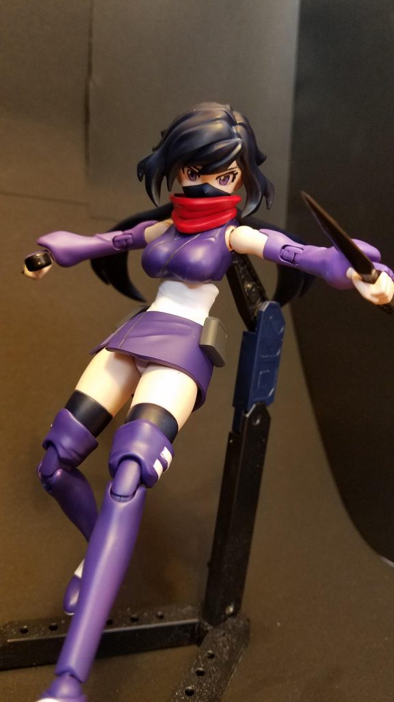 忍者っぽく🎵
チラッと見えるから良いのだ❗