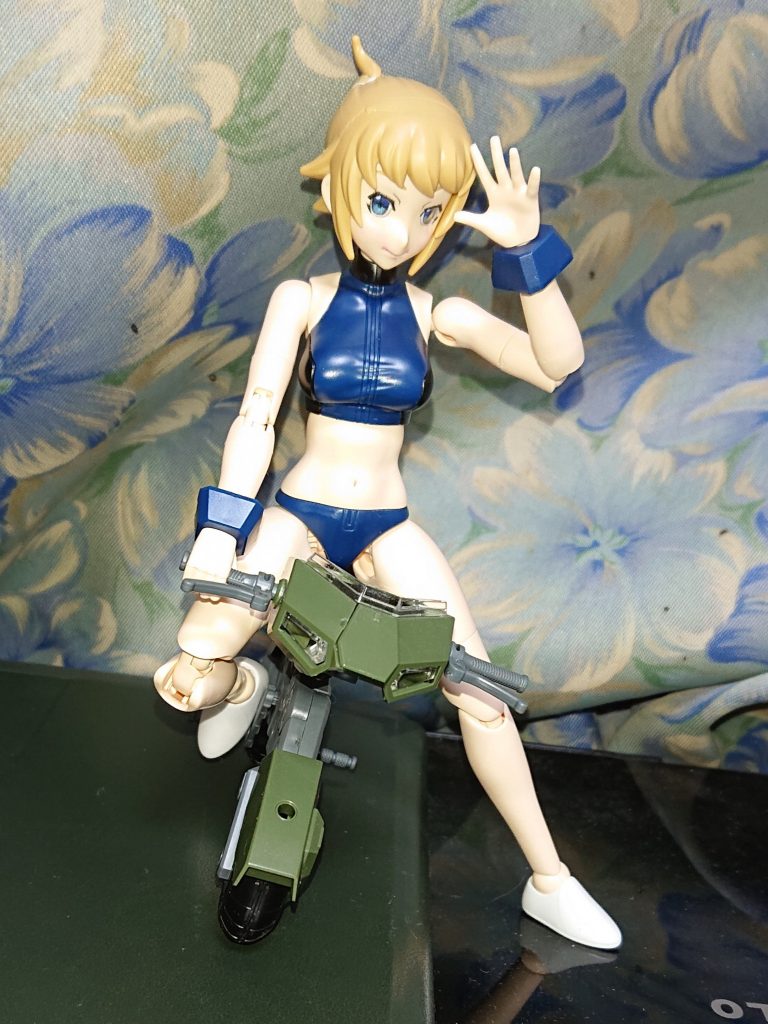 バイクがあったので組み合わせ