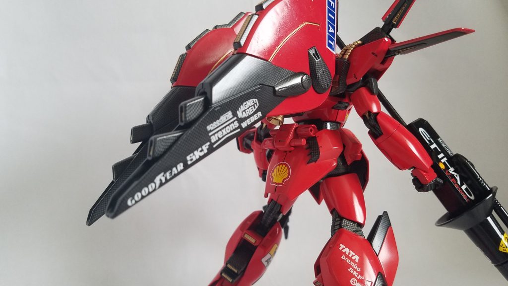 デカールはF1のフェラーリを使用してます