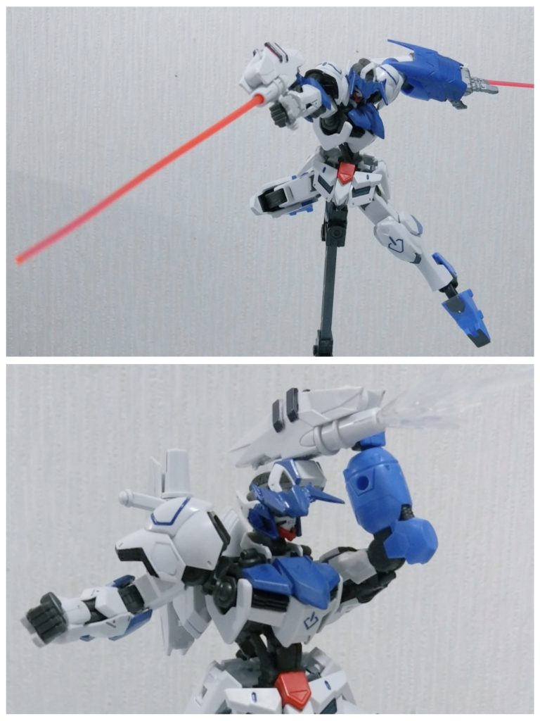 ホビージャパン付録のフェイダトンファーです。　ビームサーベル、キャノン砲、双剣のラックとしても使えます。