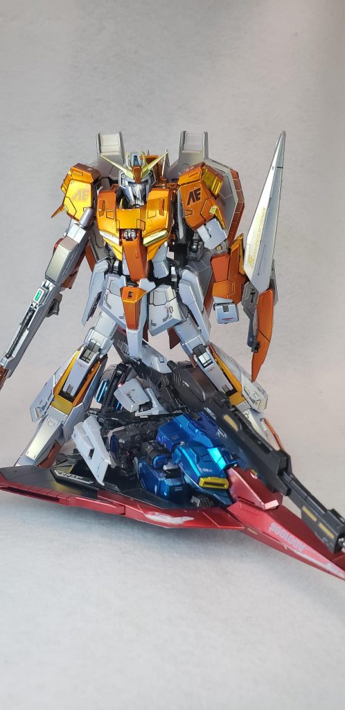 以前制作したZガンダムと2ショット 1