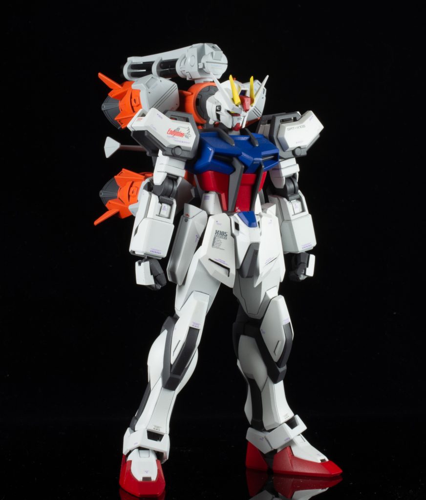 勿論ストライクに取り付ければゲームオリジナル機体ガンバレルストライクも再現出来ます。