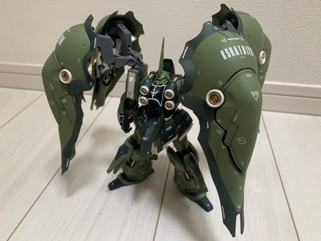 HGとは思えないくらいどっしりしてますよね、重さもある！