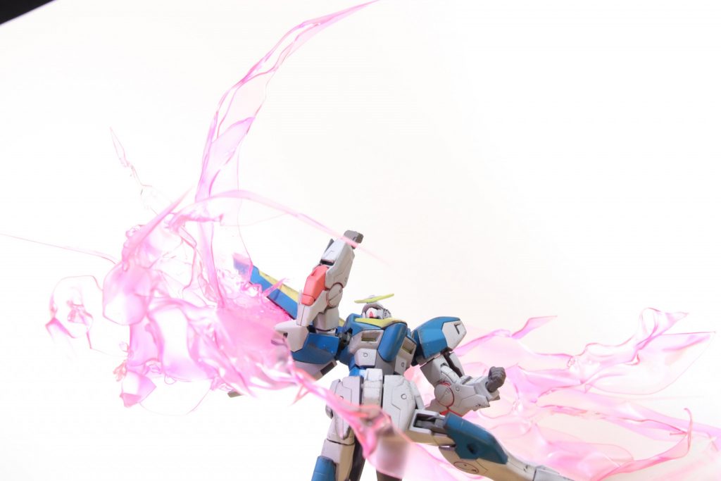 さらに立ち上げるように流してます