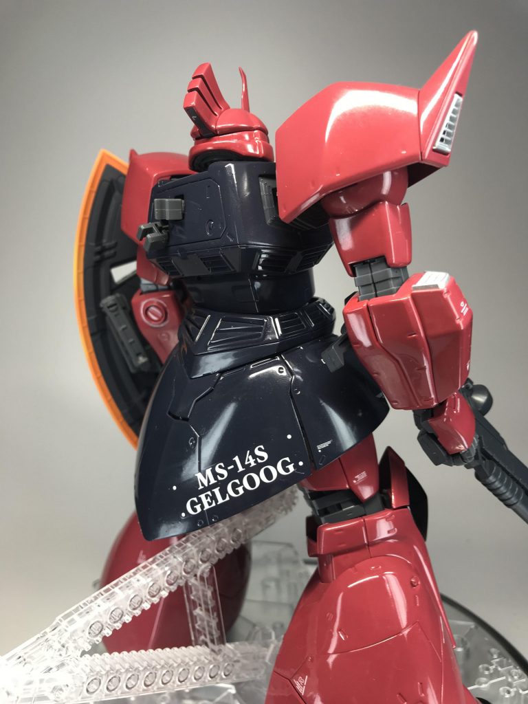 MG ゲルググ 【オリジナルカラーリング 鏡面グロス仕上げ キマイラ隊仕様】–7枚目/制作者：モルガナ