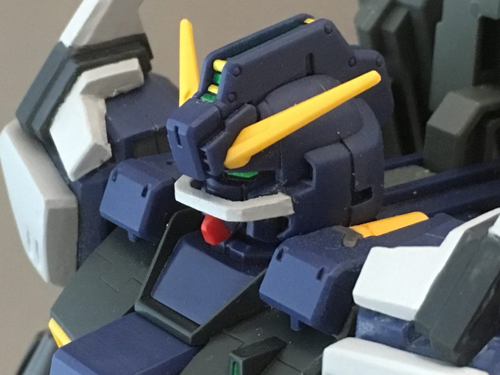 口元にはジムキャノンIIを意識したフェイスガードを装着
自分的お気に入りポイントです!