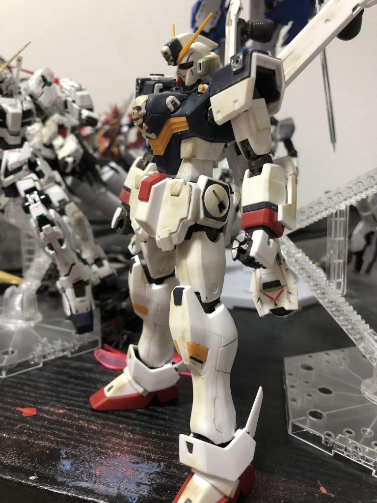 ウェザリングで仕上げ。