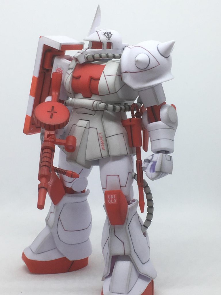 ザクⅡ UNIQLOカラー–5枚目/制作者：カサピー