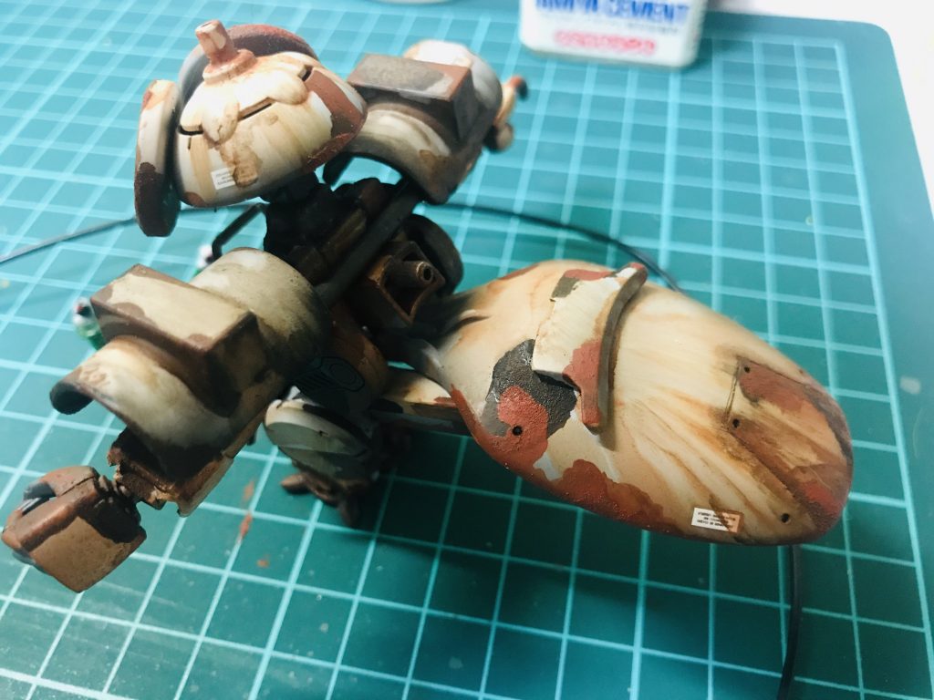 ミキシング廃材利用–3枚目/制作者：shibu69Art works