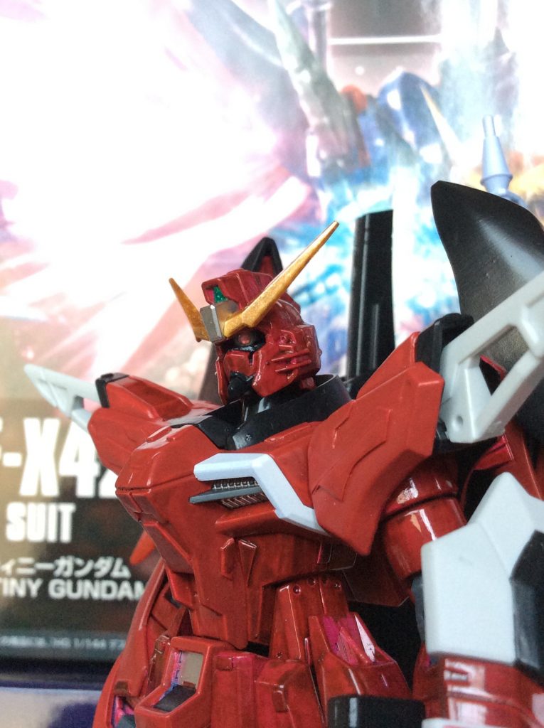 ルナマリアと言えばザクウォーリアと思いモノアイにしました