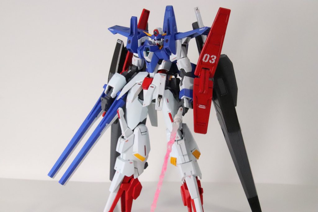 キオのAGE3での戦闘データを元に
火力で圧倒するよう
ノーマルウェアの性能を底上げした姿