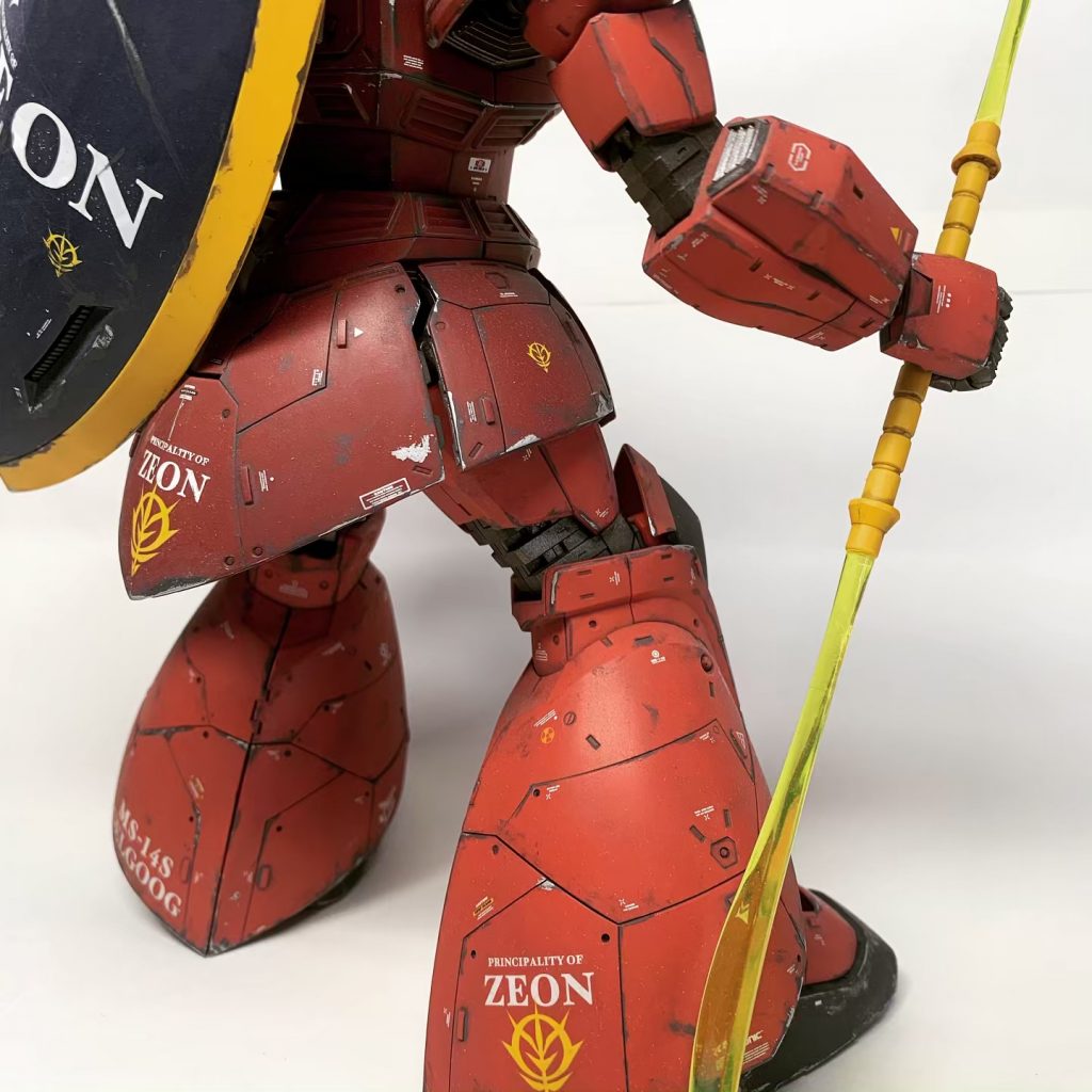 MS-14S シャア専用ゲルググ MG–3枚目/制作者：Anavel Goto