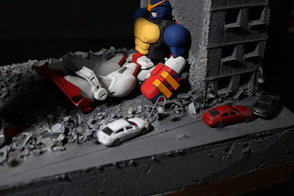 HG シャイニングガンダム+マックスター–5枚目/制作者:mandomまんだむ