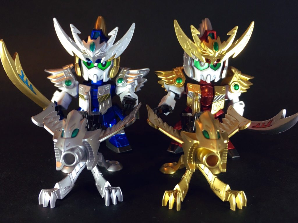 【SD三国伝】荀彧ガンダム&荀攸ガンダム–4枚目/制作者：ひとらたん