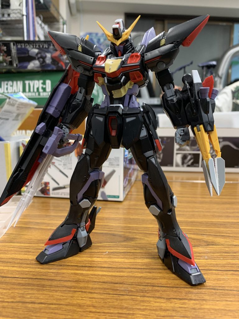 改装途中時です