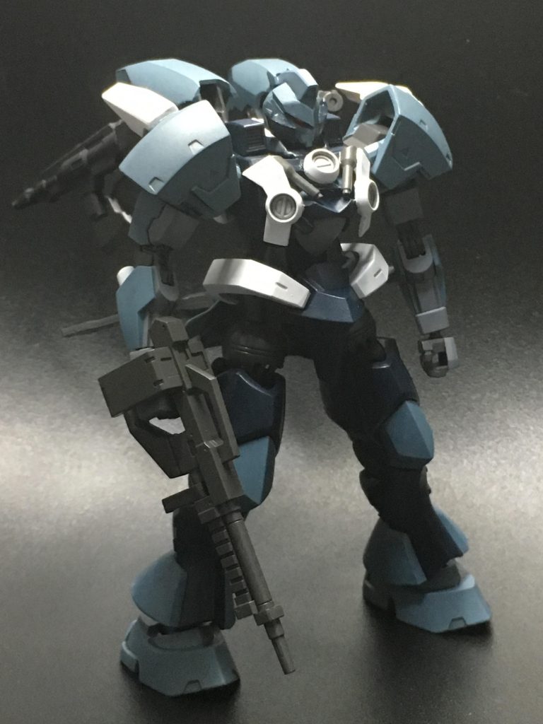 フル装備状態
名瀬・タービンは実はMS操縦のテクニックが凄いとかだったら面白いなぁと思ってこんだけ武装を積みました