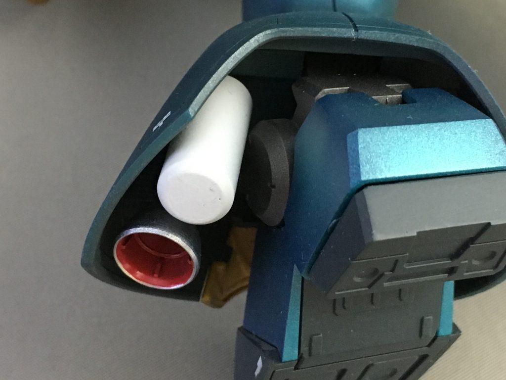 バーニア横のスペースにプロペラントタンク