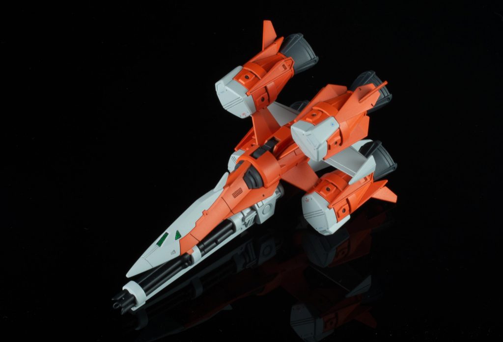 ガンバレルストライカーは合わせ目を処理したぐらいでストレート組みです。今見ても素晴らしい造形だと思います。