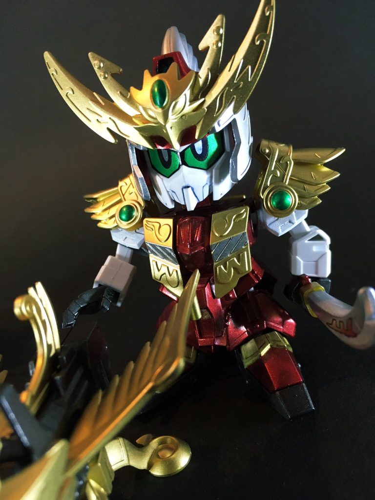 筆頭軍師・荀攸ガンダム（青地に銀鎧）