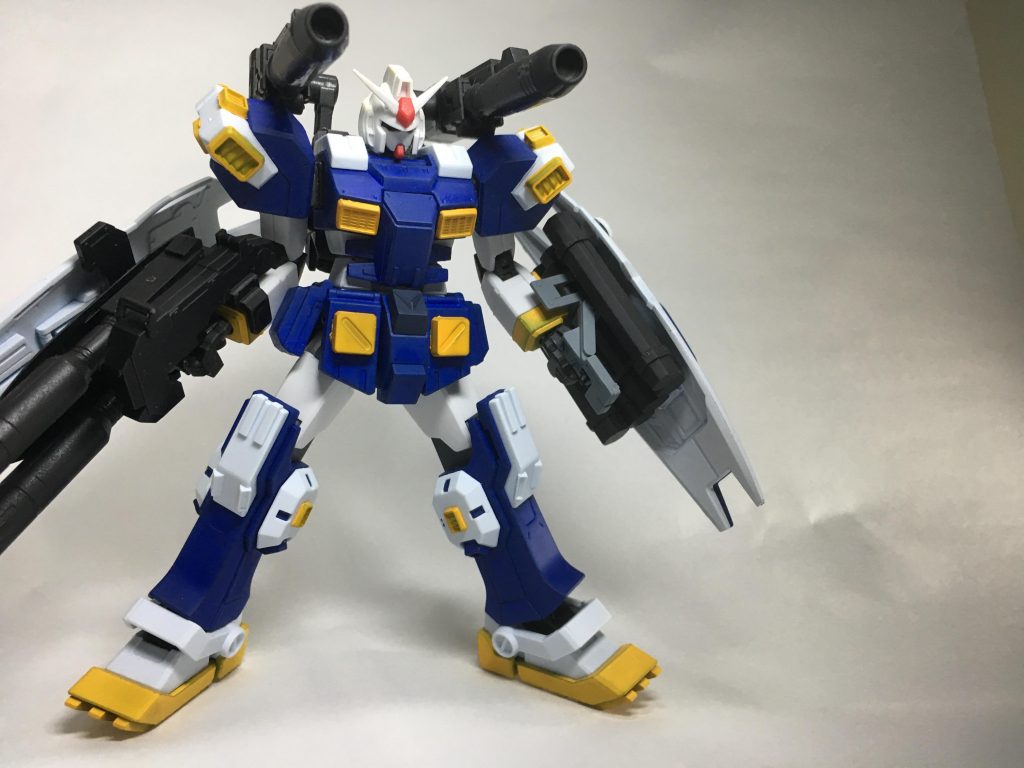 地味に四肢の関節をOガンダムの変更してます