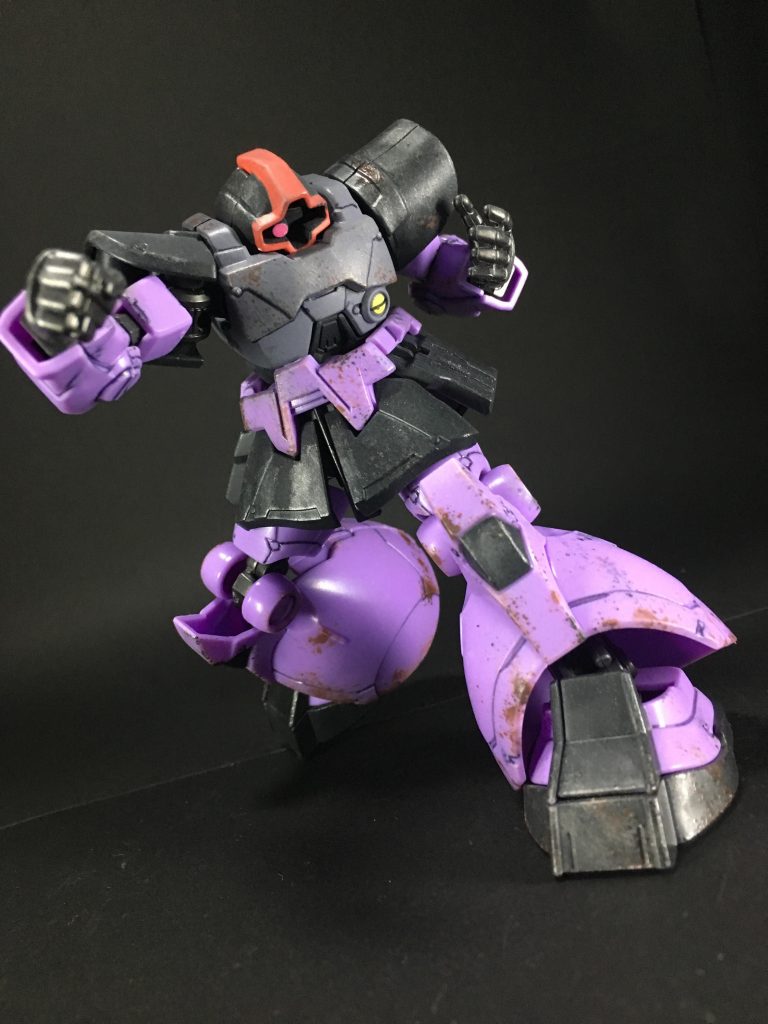 重MSなのに可動域が広いので、格闘ポーズを取ることが出来たりと遊んでて楽しい！