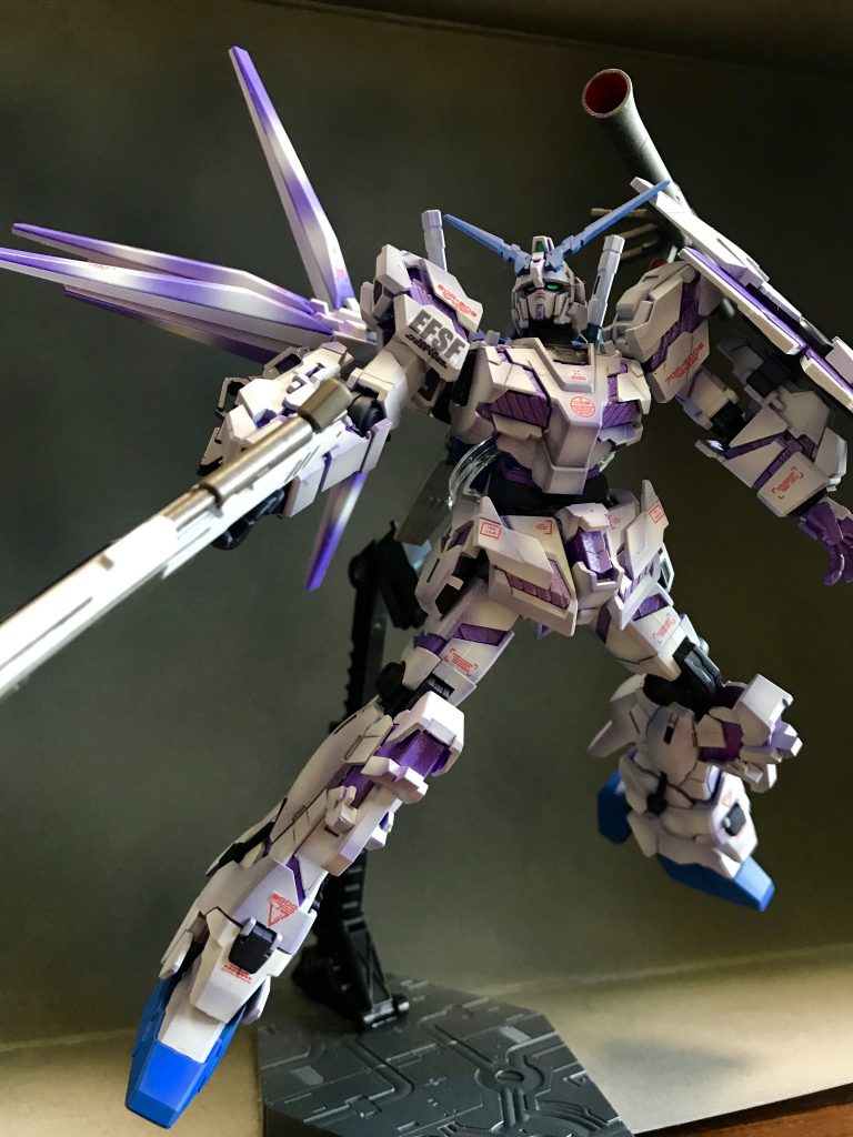 ライフルもHi-νのものを^_^ライフルは筆塗りだから汚い…泣