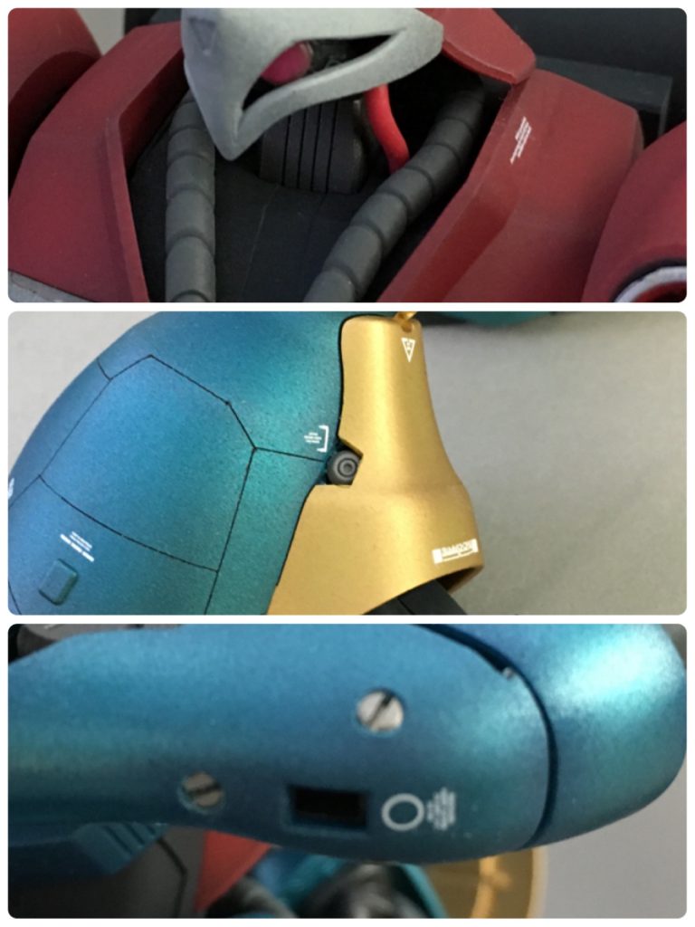 エネルギーチューブ、スラスターバーニア、マイナスモールド追加