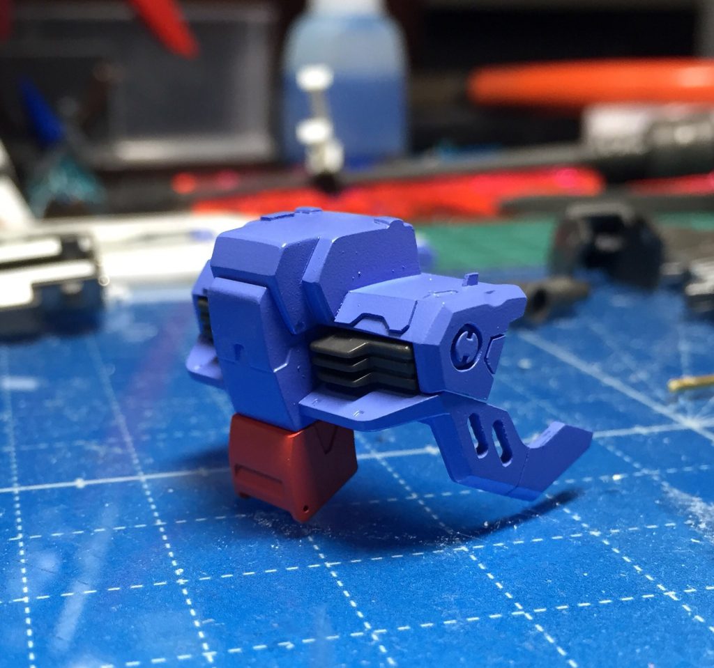 設定画に近づけるために何度も色を調整しました。おかげでとても良い色が出せたと思います。