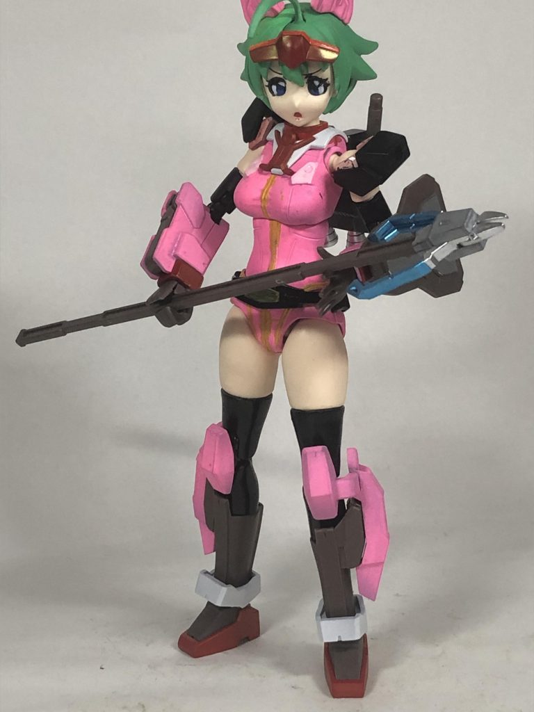 ダイバーナミ 地球連邦軍女子制服風–3枚目/制作者：もひろ@かけだしモデラー