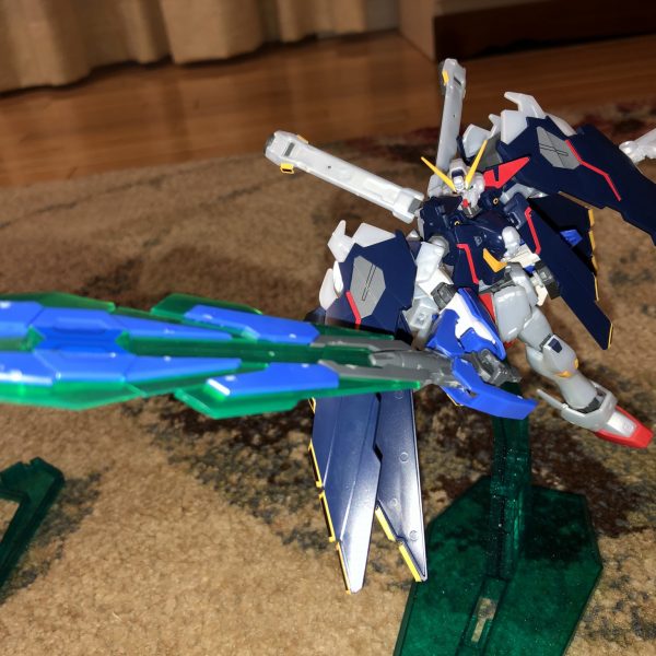 HG ダブルオーシアクアンタ クロスボーンガンダムX1フルクロス