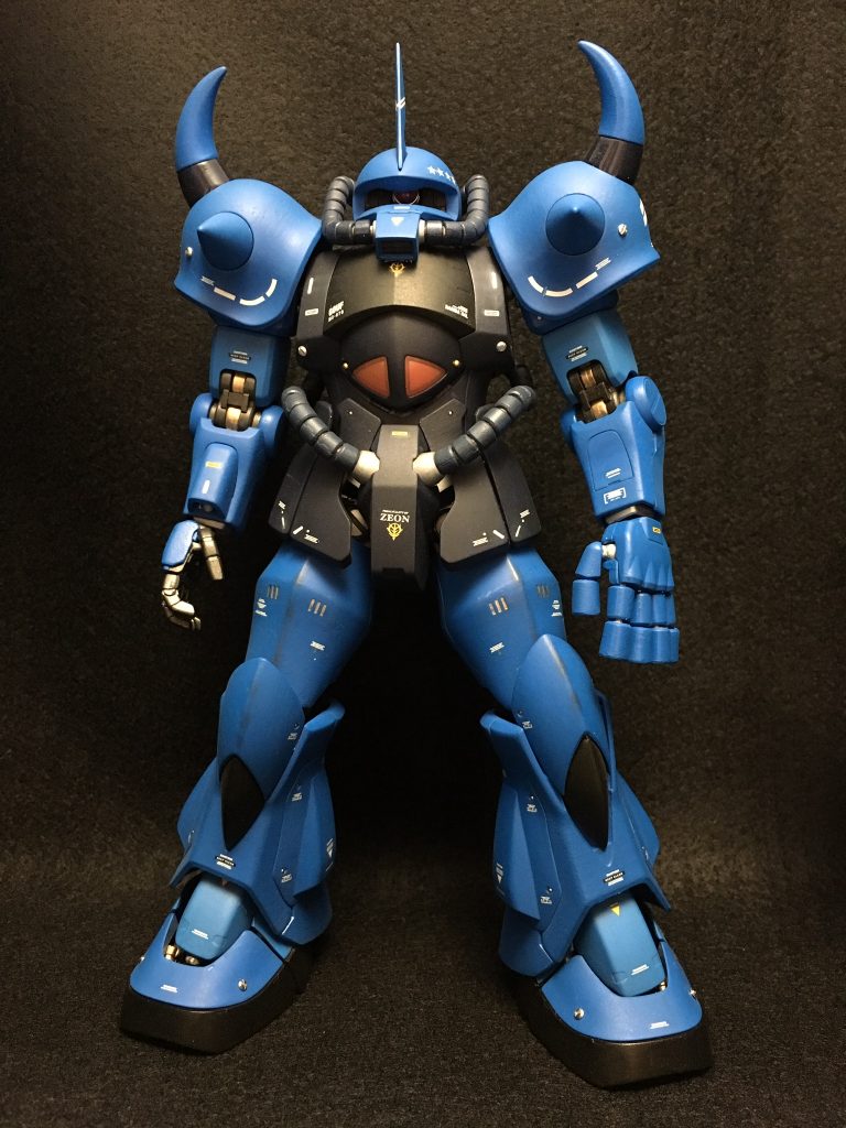 MG 1/100 グフ ver2.0–4枚目/制作者：aki_modeling_ig