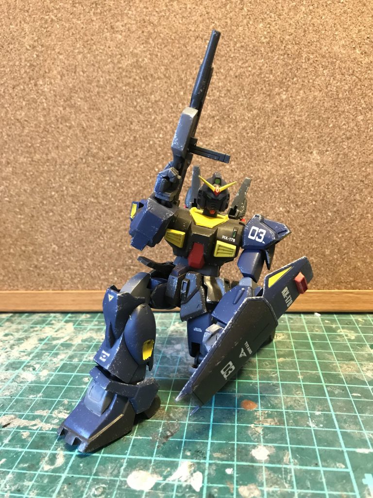 旧キットでも膝立が出来ます。