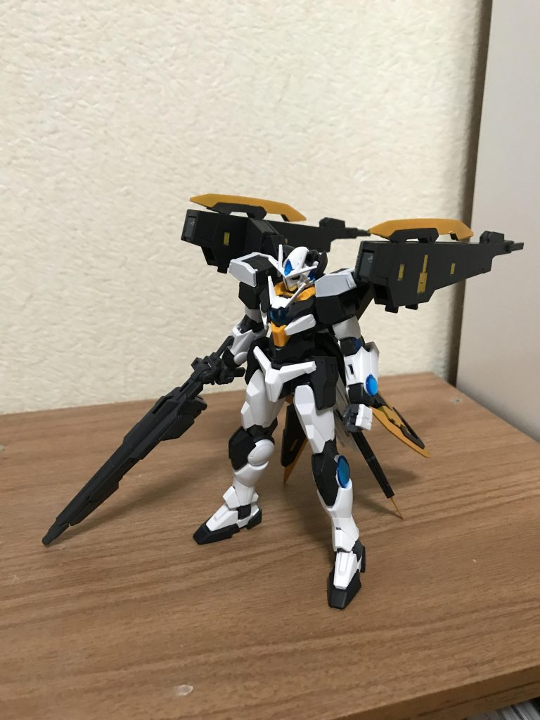 完成直後の自宅での写真、正面はこんな感じです