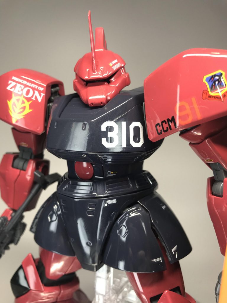 MG ゲルググ 【オリジナルカラーリング 鏡面グロス仕上げ キマイラ隊仕様】–9枚目/制作者：モルガナ
