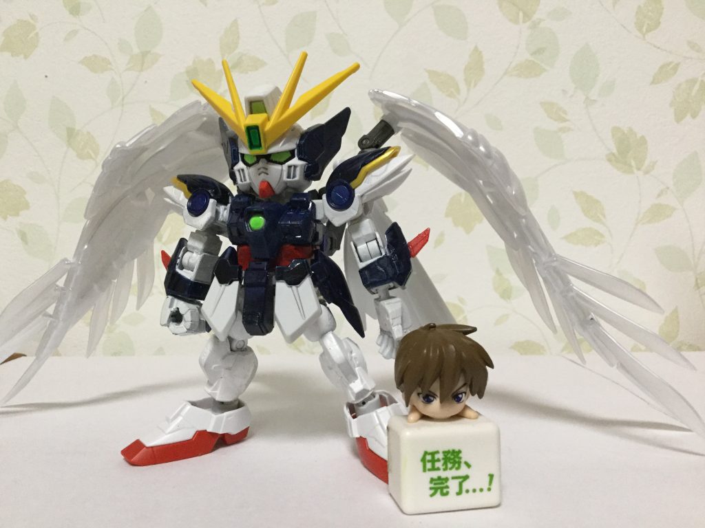 素立ち&ミニヒイロ