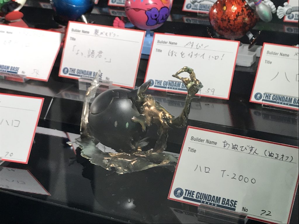 ガンダムベース東京に展示中です