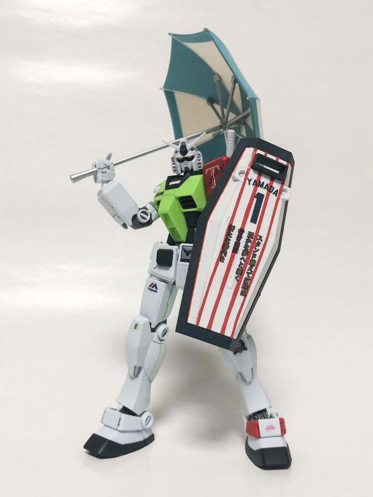 RX-78-333 スワローズガンダム(テツト・ヤマダ機)–4枚目/制作者：ひろしー