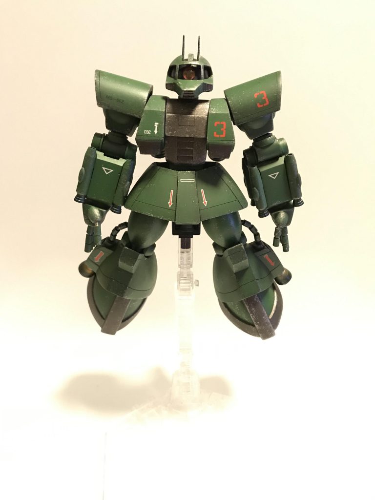 1／144 旧キット Zタイプザク–2枚目/制作者：蒼き鷹