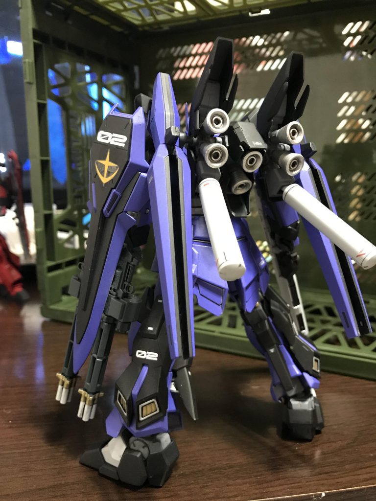 後ろ
フィンファンネルが在庫切れなんでプロトを使いました。