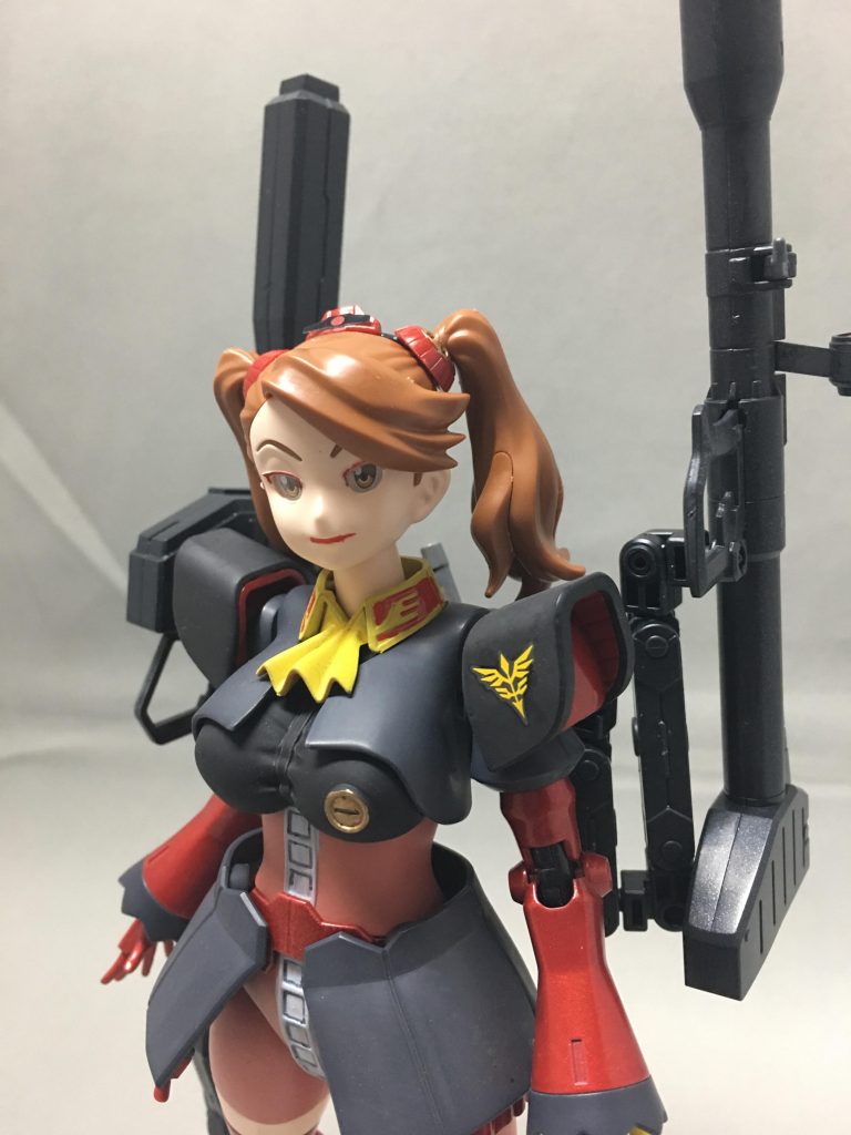 シャア専用 リックドギャン子–2枚目/制作者：ふーじー