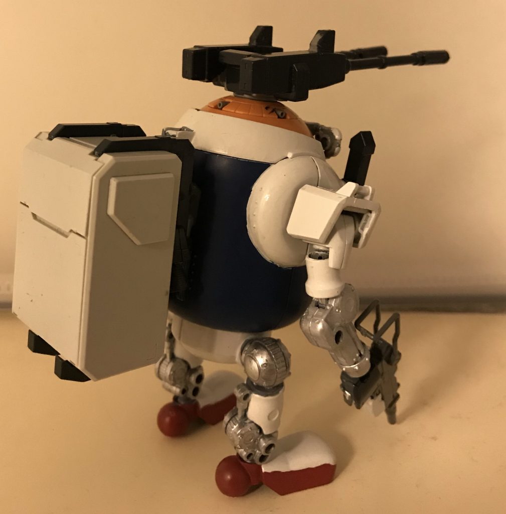 バックパックも陸ガンから。