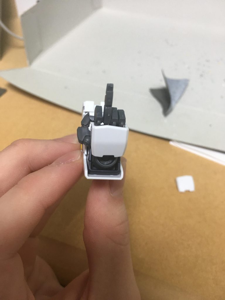 腕が出来て疲れからふざけだす