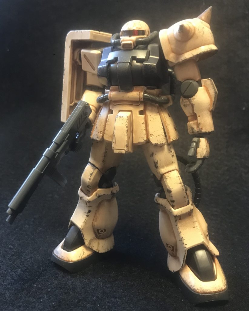 HGUC ザクⅡＦ２–2枚目/制作者：じゅーきち