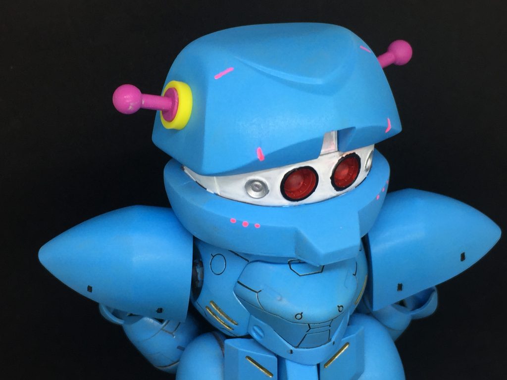 耳？は腕軸そのまま、黄色いリングはたまたま見つけた素材のそのままです。