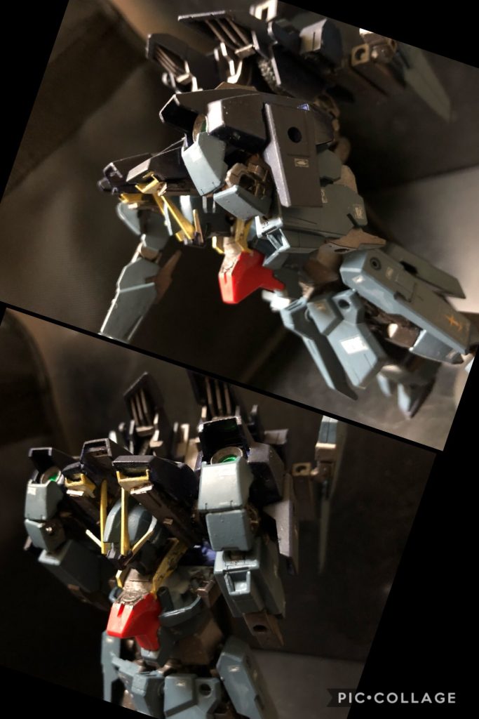 ③ 脚を折り畳む。
中の関節部をチョイチョイっと弄って、Zの脚みたいに折り畳めるよ。元々の形状がZっぽいので、非常にまとまりがいいのだ!