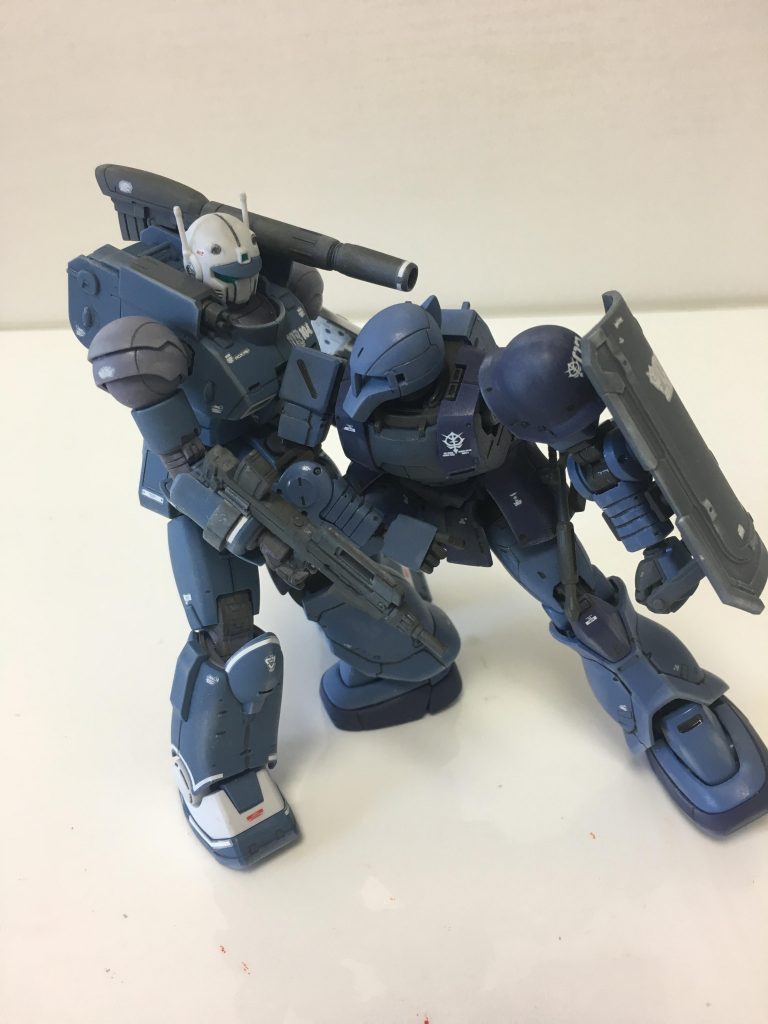 ガンキャノンとブンドドするとこんな感じ。