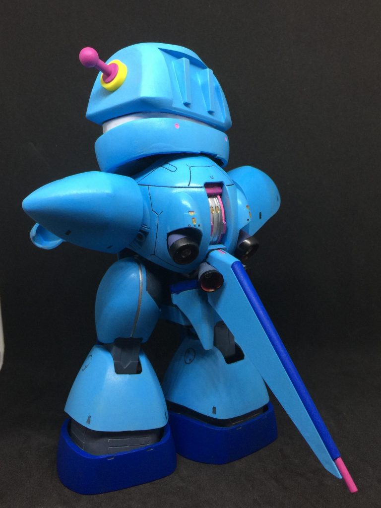 お尻にガザCを添えました。